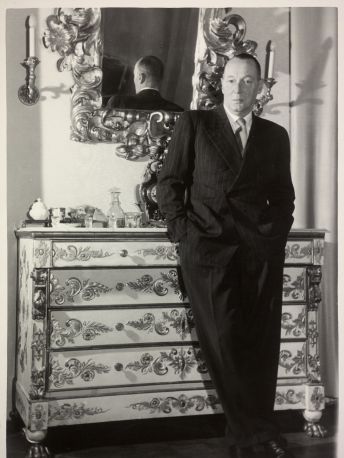 Alexander Lernet-Holenia Porträt als älterer Herr um 1960 © ÖNB / Ernst Hausknost