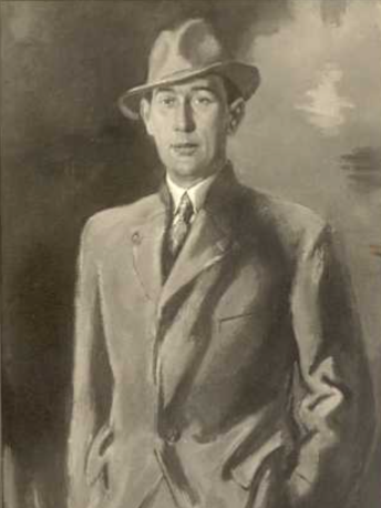 Alexander Lernet-Holenia Porträt - Alfred Gerstenbrand 1936