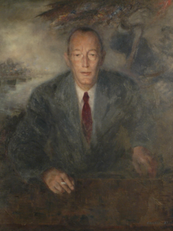 Porträt Alexander Lernet-Holenia - Amadeus Dier 1949  © Wien Museum