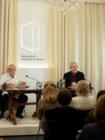 Der Graf Luna - Österreichische Gesellschaft für Literatur - Wynfrid Kriegleder und Manfred Müller © ÖGfL