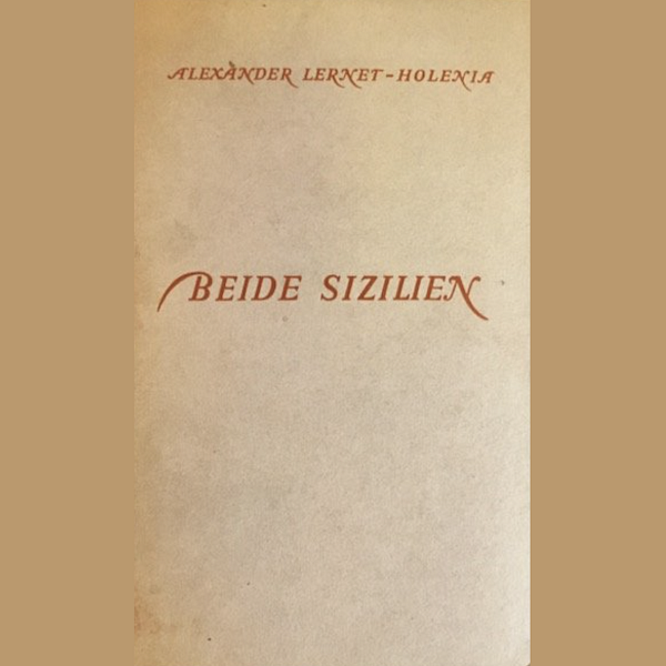 Beide Sizilien - Suhrkamp 1942