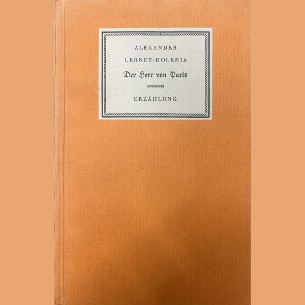 Der Herr von Paris - Reichner 1936