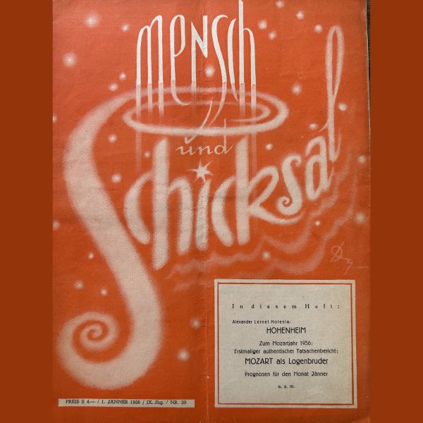 Hohenheim - Mensch und Schicksal IX Jahrgang Nr 20 1956