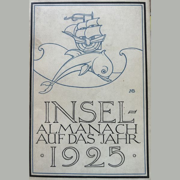 Insel Almanach auf das Jahr 1925 - Insel 1925