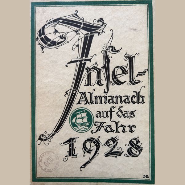 Insel Almanach auf das Jahr 1928 - Insel 1928