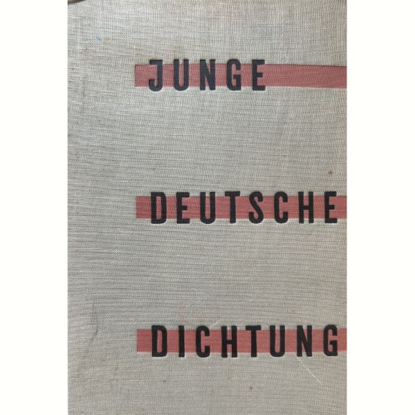 Junge Deutsche Dichtung - Eigenbrödler Verlag 1930