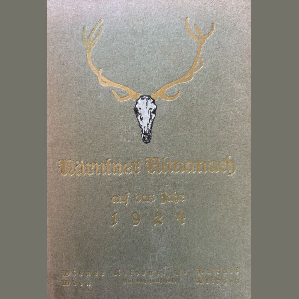 Kärntner Almanach auf das Jahr 1924 - Wiener Literarische Anstalt 1924