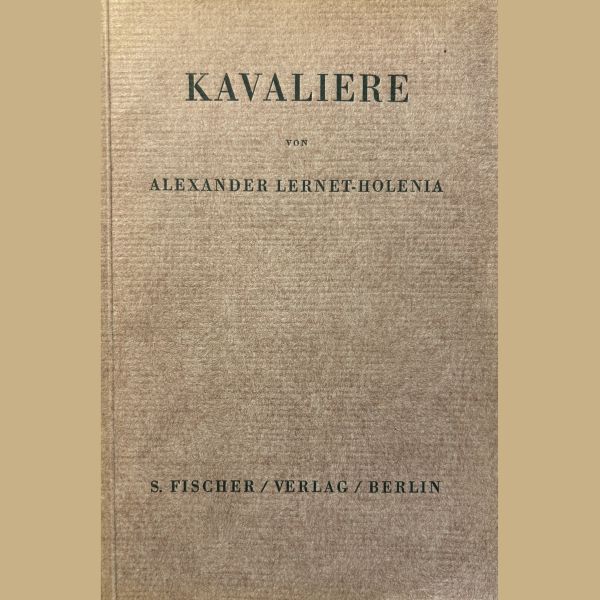 Kavaliere - S. Fischer 1930