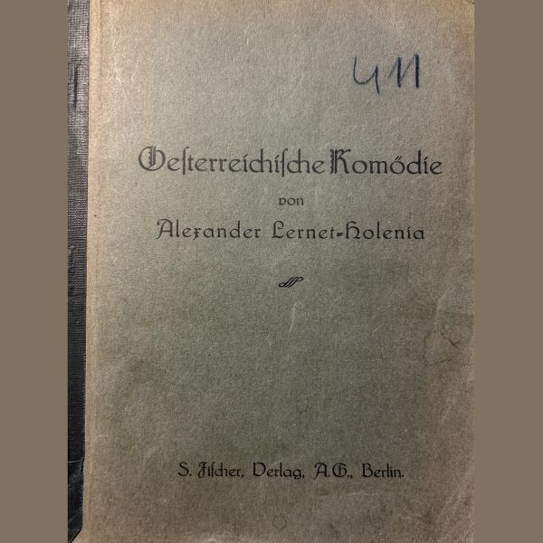 Österreichische Komödie - S. Fischer Verlag 1926