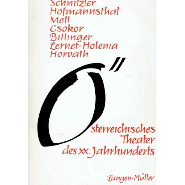 Österreichisches Theater, des XX. Jahrhunderts - Langen Mueller 1961