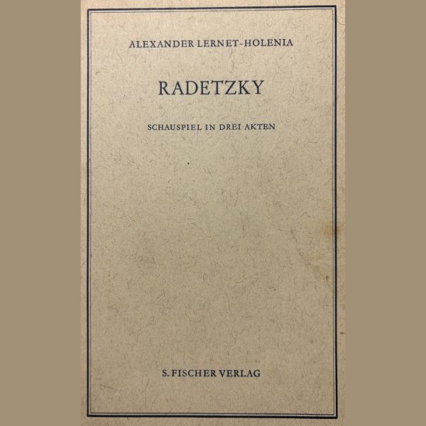 Radetzky - S. Fischer 1956